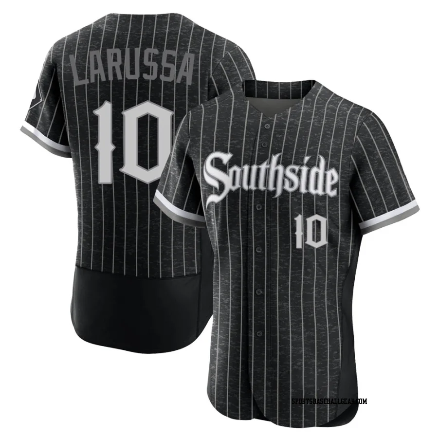 Tony Larussa Men's Chicago White Sox Black Authentic 2021 City Connect Jersey