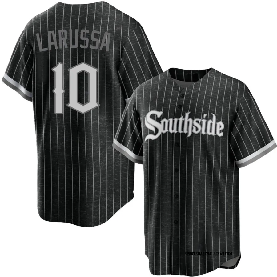 Tony Larussa Youth Chicago White Sox Black Replica 2021 City Connect Jersey