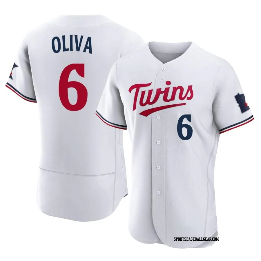 Tony Oliva Men's Minnesota Twins White Authentic Home Jersey