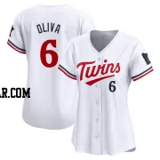 Tony Oliva Women's Minnesota Twins White Limited Home Jersey