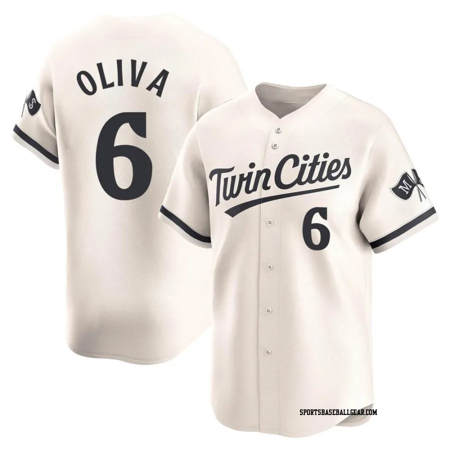 Tony Oliva Youth Minnesota Twins Cream Limited Alternate Jersey