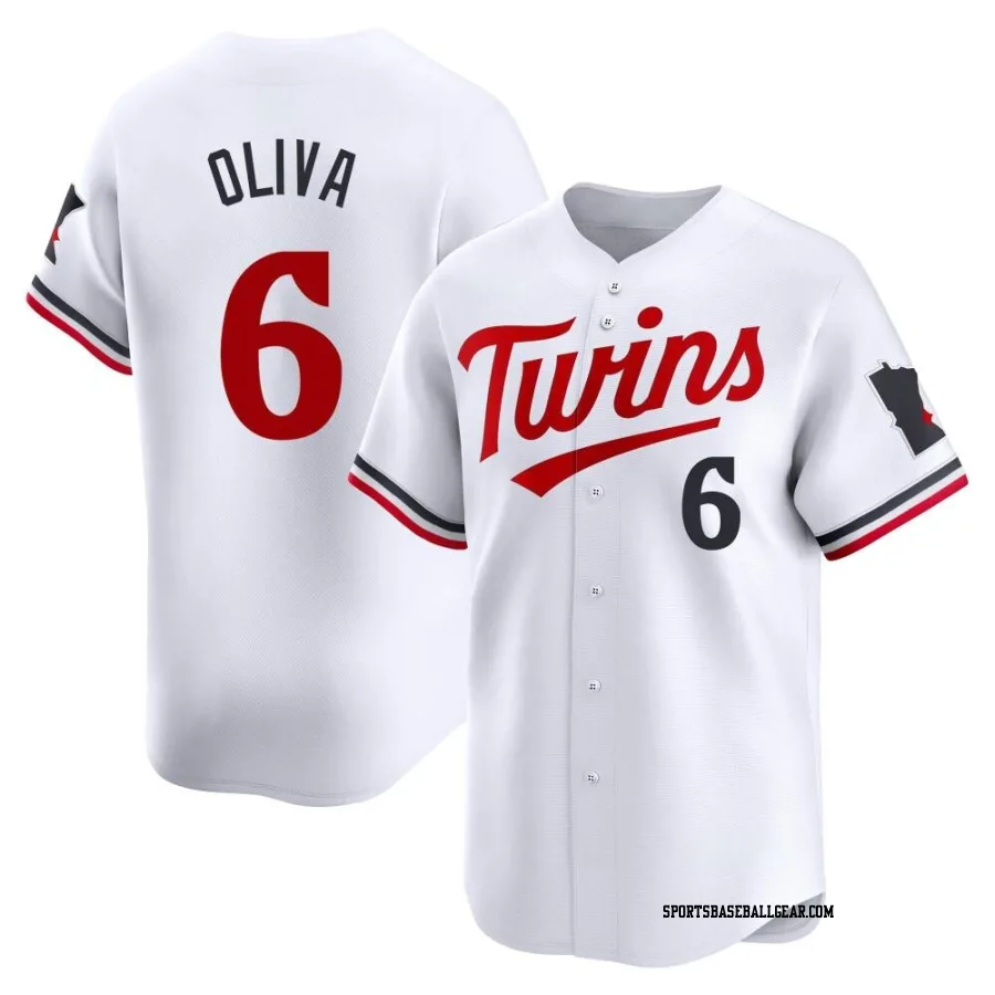 Tony Oliva Youth Minnesota Twins White Limited Home Jersey