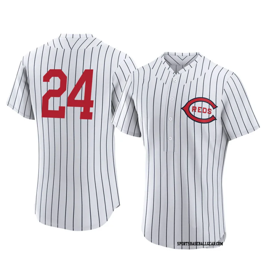 Tony Perez Men's Cincinnati Reds White Authentic 2022 Field Of Dreams Jersey