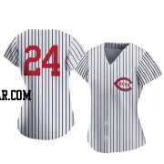 Tony Perez Women's Cincinnati Reds White Replica 2022 Field Of Dreams Jersey