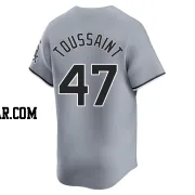 Touki Toussaint Men's Chicago White Sox Gray Limited Road Jersey