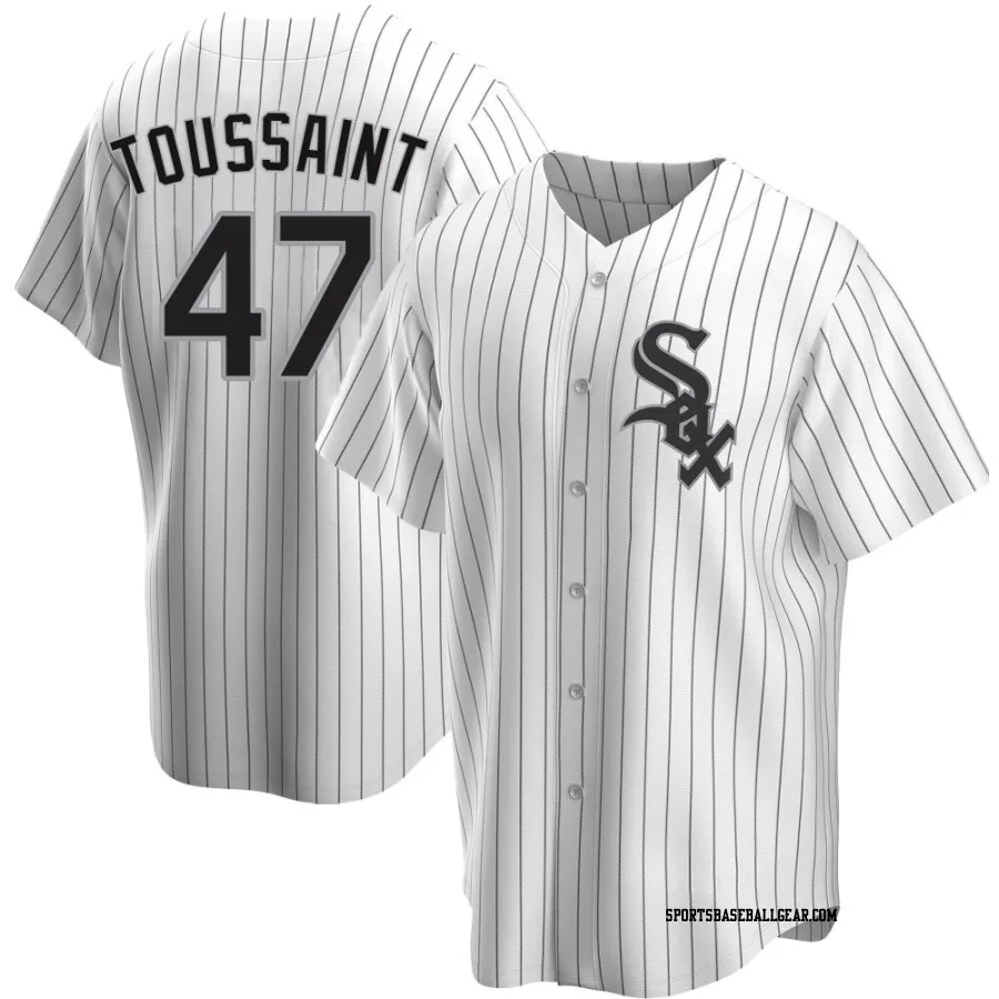 Touki Toussaint Men's Chicago White Sox White Replica Home Jersey