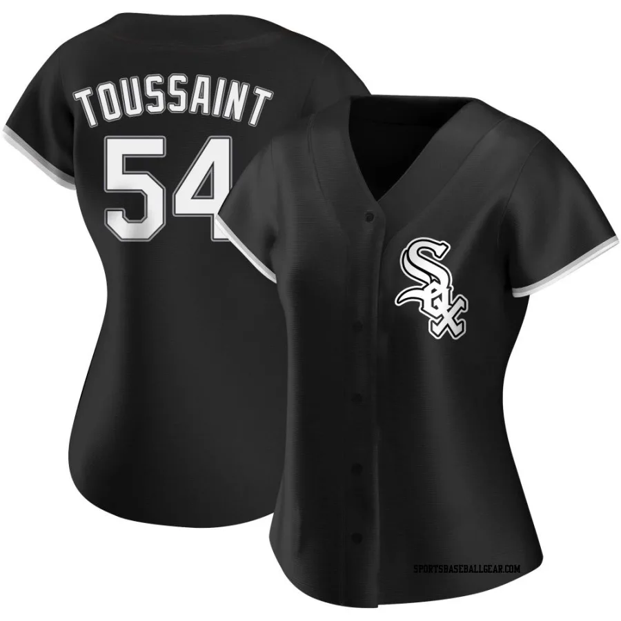 Touki Toussaint Women's Chicago White Sox Black Authentic Alternate Jersey