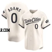 Travis Adams Men's Minnesota Twins Cream Limited Alternate Jersey