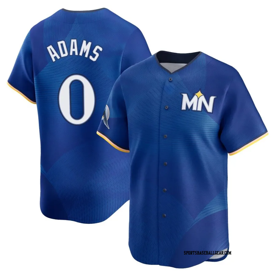 Travis Adams Youth Minnesota Twins Royal Limited 2024 City Connect Jersey