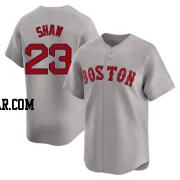 Travis Shaw Men's Boston Red Sox Gray Limited Away Jersey