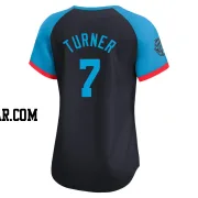 Trea Turner Women's Philadelphia Phillies Navy Limited National League 2024 All-Star Game Jersey