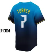 Trea Turner Youth Philadelphia Phillies Blue Limited 2024 City Connect Jersey