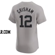 Trent Grisham Men's New York Yankees Gray Elite Road Jersey