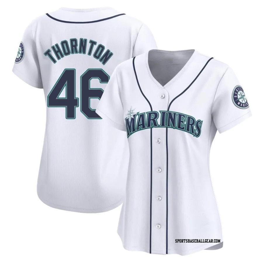 Trent Thornton Women's Seattle Mariners White Limited Home Jersey