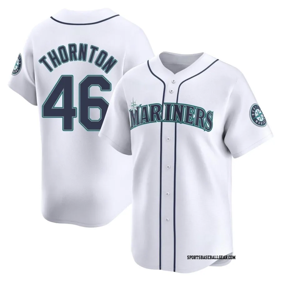 Trent Thornton Youth Seattle Mariners White Limited Home Jersey