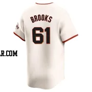 Trenton Brooks Men's San Francisco Giants Cream Elite Home Jersey