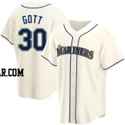 Trevor Gott Men's Seattle Mariners Cream Replica Alternate Jersey