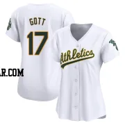 Trevor Gott Women's Oakland Athletics White Limited Home Jersey