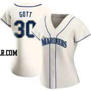 Trevor Gott Women's Seattle Mariners Cream Authentic Alternate Jersey