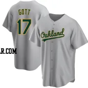 Trevor Gott Youth Oakland Athletics Gray Replica Road Jersey