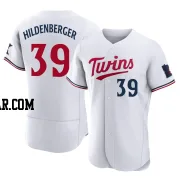 Trevor Hildenberger Men's Minnesota Twins White Authentic Home Jersey