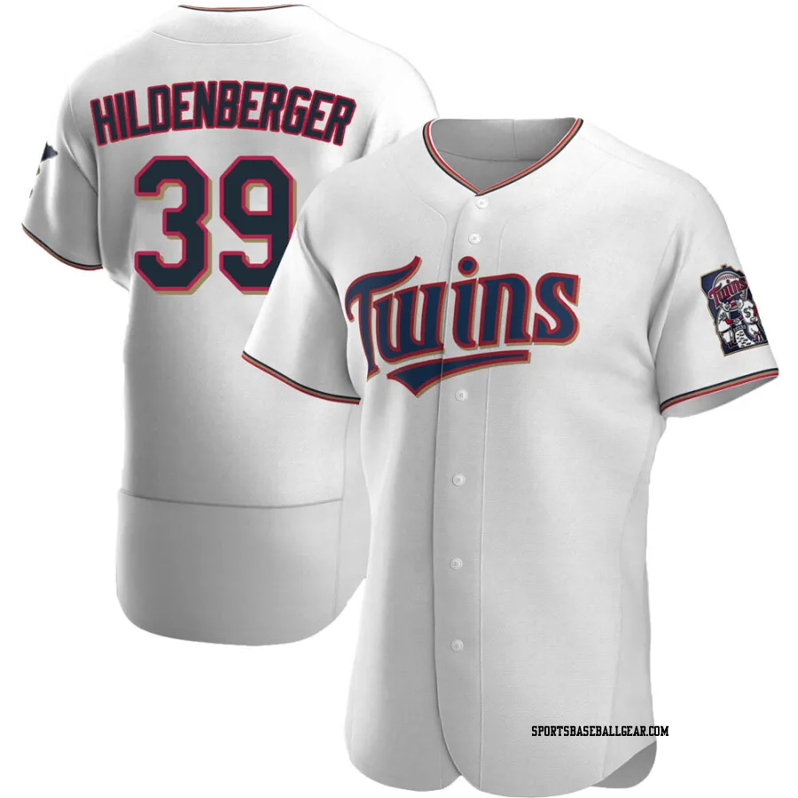 Trevor Hildenberger Men's Minnesota Twins White Authentic Home Jersey