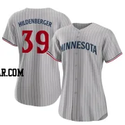 Trevor Hildenberger Women's Minnesota Twins Gray Authentic Road Jersey