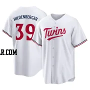 Trevor Hildenberger Youth Minnesota Twins White Replica Home Jersey