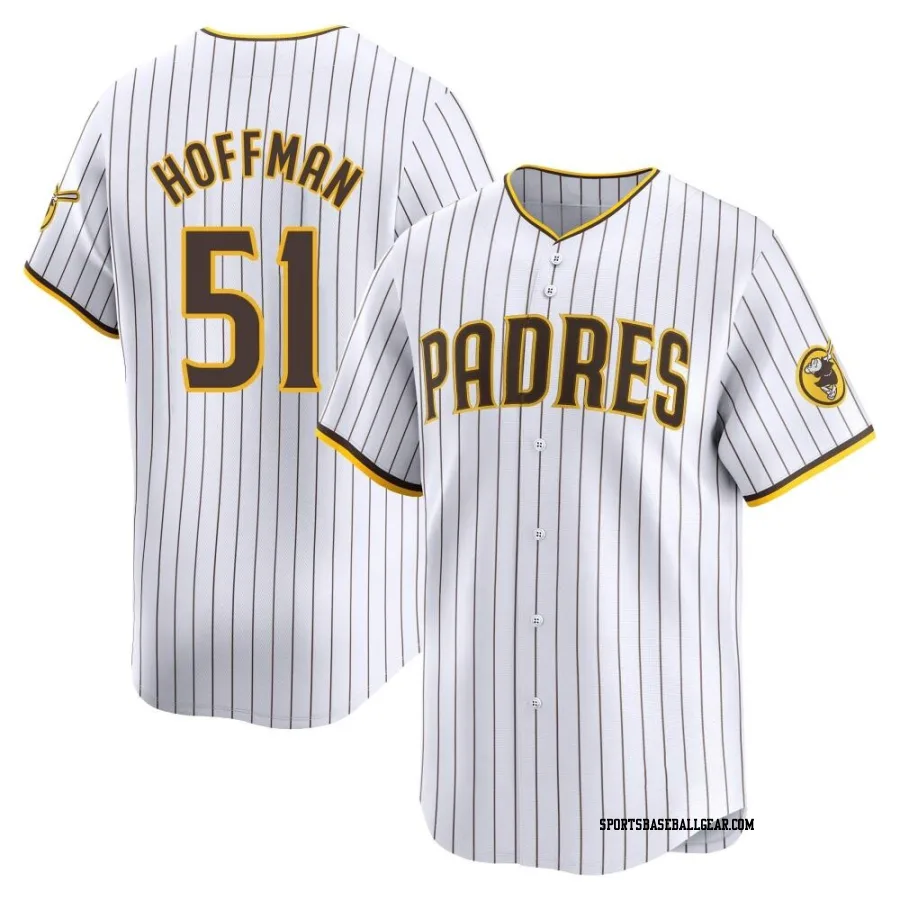 Trevor Hoffman Men's San Diego Padres White Limited Home Jersey