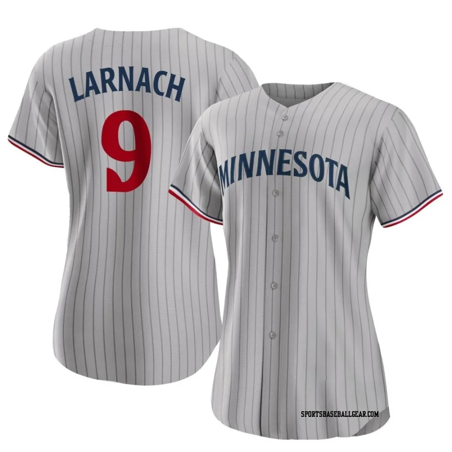 Trevor Larnach Women's Minnesota Twins Gray Replica Road Jersey