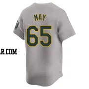 Trevor May Men's Oakland Athletics Gray Limited Away Jersey