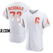 Trevor Mcdonald Men's San Francisco Giants White Authentic 2021 City Connect Jersey