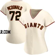 Trevor Mcdonald Women's San Francisco Giants Cream Replica Home Jersey