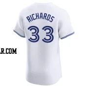 Trevor Richards Men's Toronto Blue Jays White Elite Home Jersey