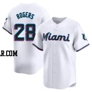 Trevor Rogers Men's Miami Marlins White Limited Home Jersey