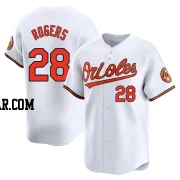 Trevor Rogers Youth Baltimore Orioles White Limited Home Jersey