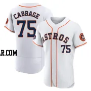 Trey Cabbage Men's Houston Astros White Authentic 2022 World Series Champions Home Jersey