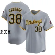 Trey Cabbage Men's Pittsburgh Pirates Gray Limited Away Jersey