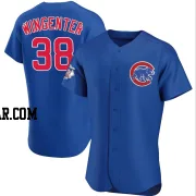 Trey Wingenter Men's Chicago Cubs Royal Authentic Alternate Jersey