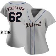 Trey Wingenter Women's Detroit Tigers Gray Authentic Road Jersey