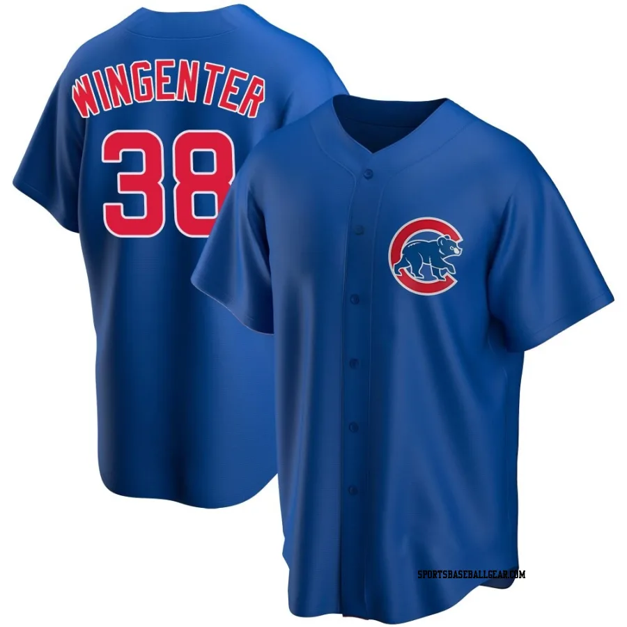 Trey Wingenter Youth Chicago Cubs Royal Replica Alternate Jersey