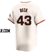 Tristan Beck Men's San Francisco Giants Cream Elite Home Jersey