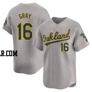 Tristan Gray Men's Oakland Athletics Gray Limited Away Jersey