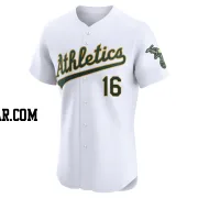 Tristan Gray Men's Oakland Athletics White Elite Home Jersey