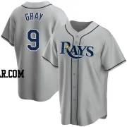 Tristan Gray Men's Tampa Bay Rays Gray Replica Road Jersey