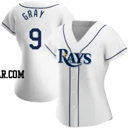 Tristan Gray Women's Tampa Bay Rays White Authentic Home Jersey