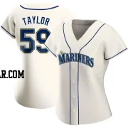 Troy Taylor Women's Seattle Mariners Cream Authentic Alternate Jersey