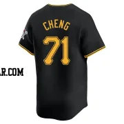 Tsung-Che Cheng Men's Pittsburgh Pirates Black Limited Alternate Jersey