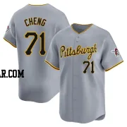 Tsung-Che Cheng Men's Pittsburgh Pirates Gray Limited Away Jersey