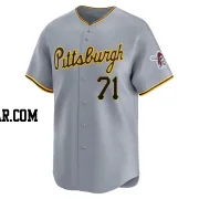 Tsung-Che Cheng Men's Pittsburgh Pirates Gray Limited Away Jersey